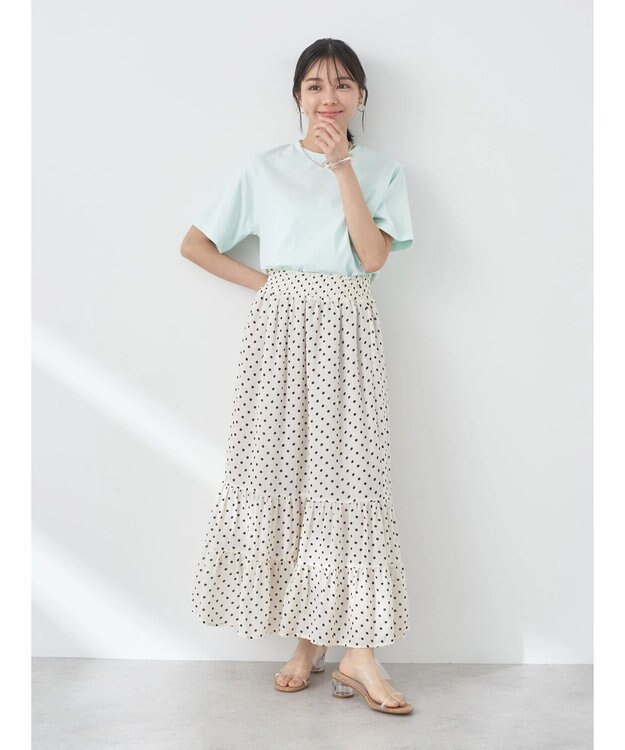 earth music&ecology レトロ喫茶プリントＴｅｅ Mint