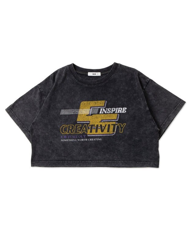 WEGO ヴィンテージウォッシュショートT 柄3