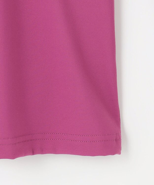 PW CIRCULUS 【WOMEN】スピンドルハイネックカットソー パープル系