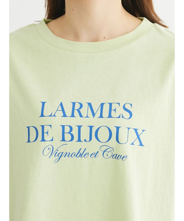 Green Parks 両面ロゴツアーボックスＴシャツ Lime Green