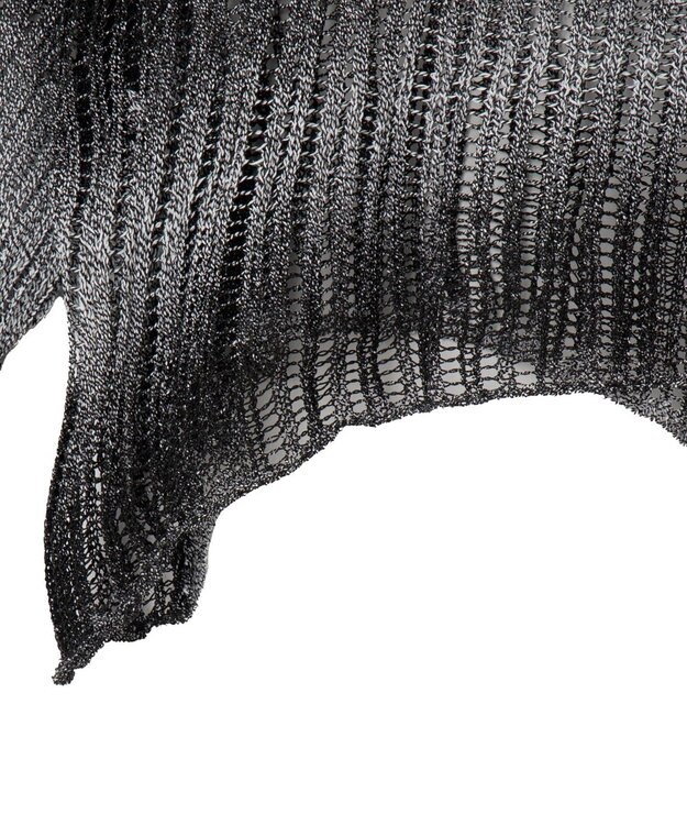 WEGO グラデーションニットプルオーバー ブラック