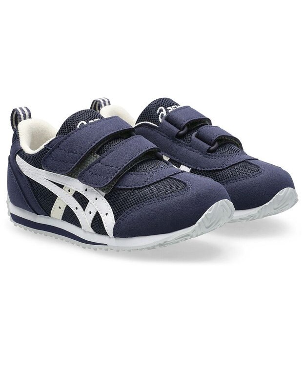 ASICS WALKING アイダホ MINI 4 ネイビーブルー×ホワイト