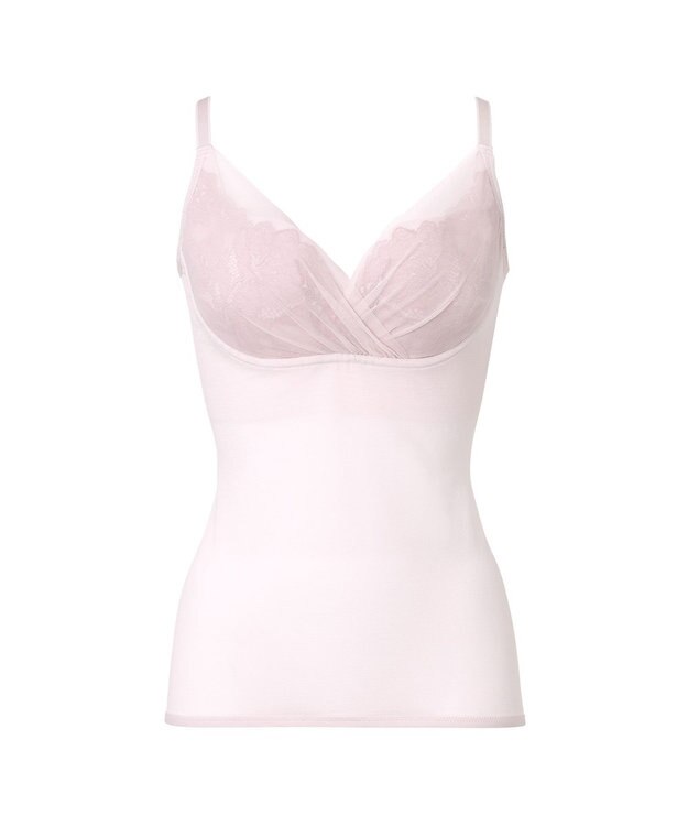 BRADELIS New York 【BRADELIS NewYork peace】　キャッチャーカップソフトエアーブラキャミ26 ローズベージュ