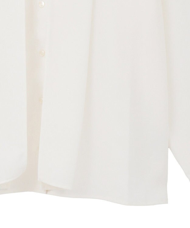 AMERICAN HOLIC 【イージーケア】ナロータイブラウス Off White