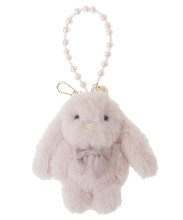 Maison de FLEUR ピンクマニアうさぎチャーム Light Pink