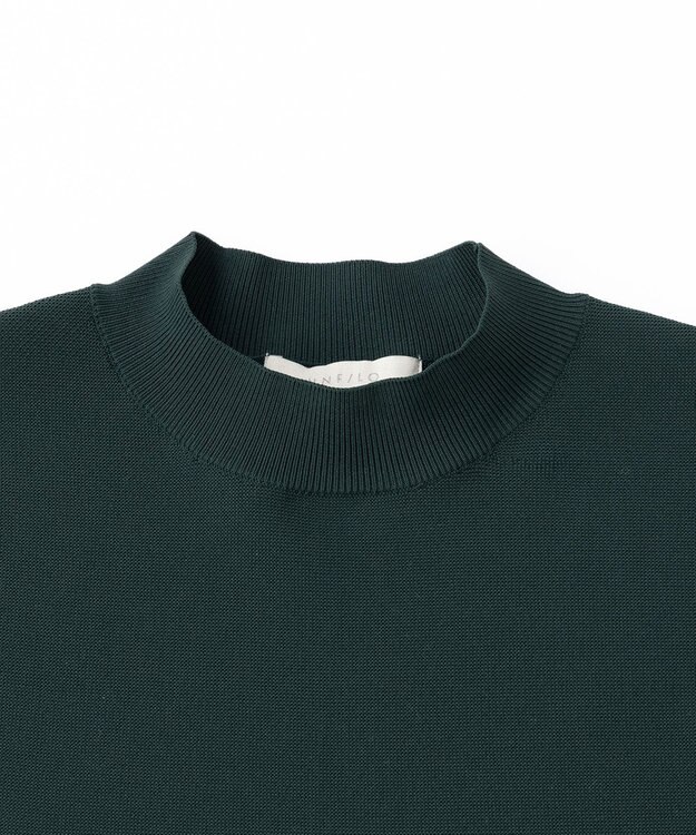 UNFILO 【新色追加】ペプラムニット グリーン