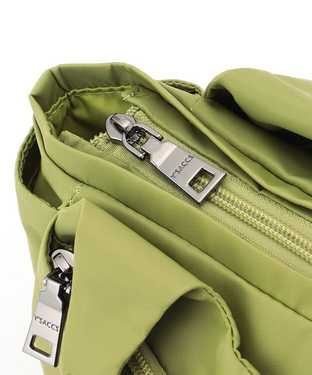 Y'SACCS 【Y’SACCS vous et】ラウンド2WAYミニトート グリーン