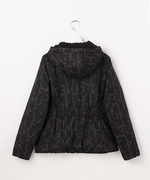 23区GOLF 【WOMEN】中綿ロゴグラフィックブルゾン ブラック系5