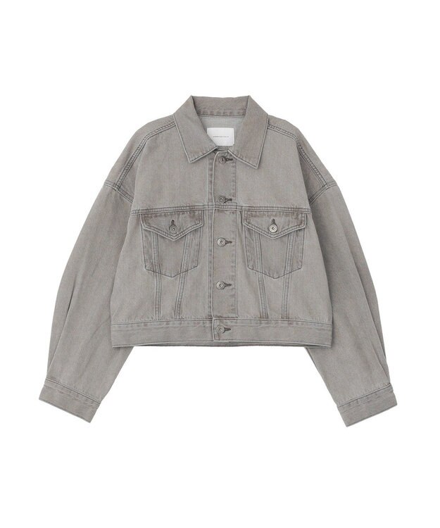 AMERICAN HOLIC ショート丈デニムジャケット Gray
