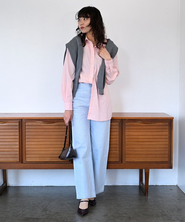 woadblue ＜坪田あさみさんコラボ＞SALUU　サルー /デニムパンツ アイスブルー ICEBLUE