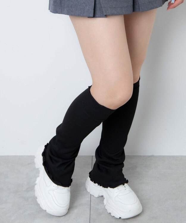 WEGO メローワイドレッグカバー ブラック