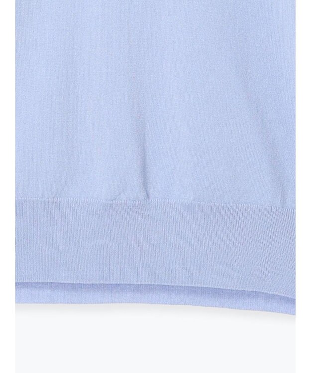 Te chichi シャギーバルーンスリーブニット ブルー