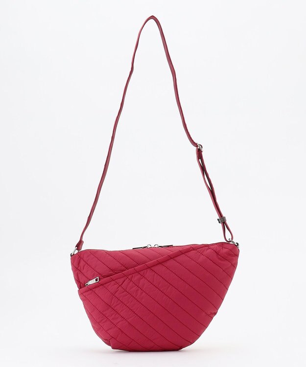 Y'SACCS ナイロンキルティングボディバッグ ワイン