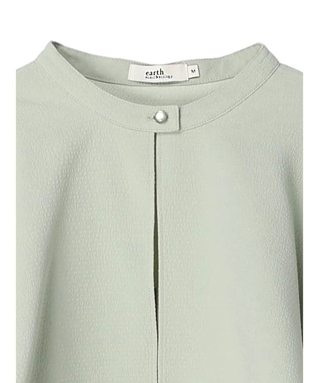 earth music&ecology ＳＥＴ２点ケープ＋キャミワンピース Black