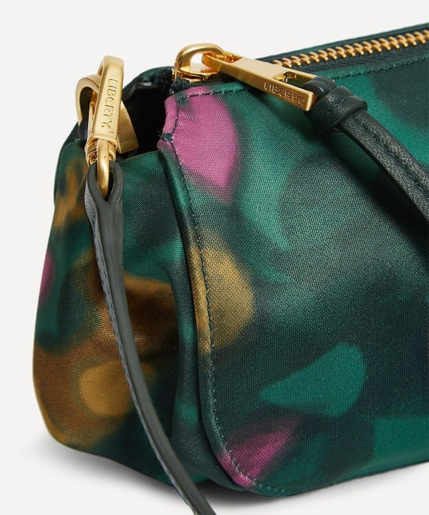 LIBERTY. ベッツィ シャドウ キャバレー リストレット バッグ ダークグリーン