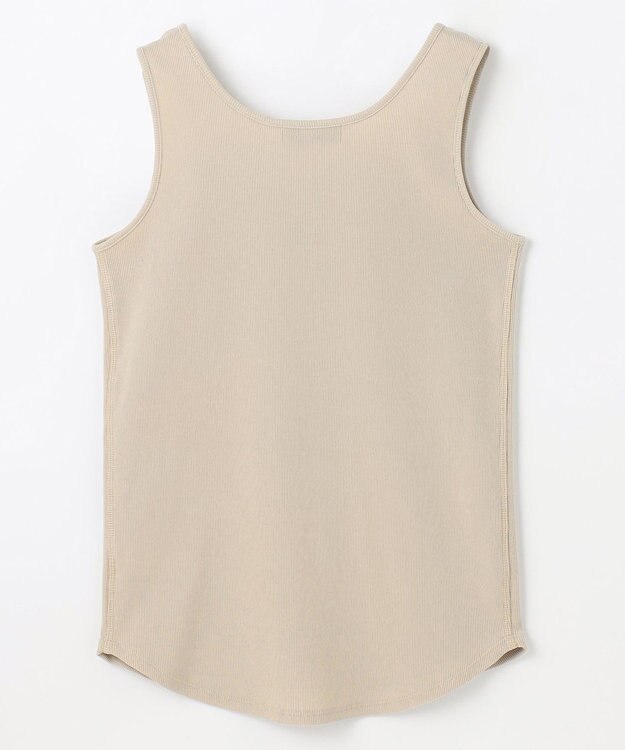 ANY 【新色追加】スクエアタンクトップ ベージュ