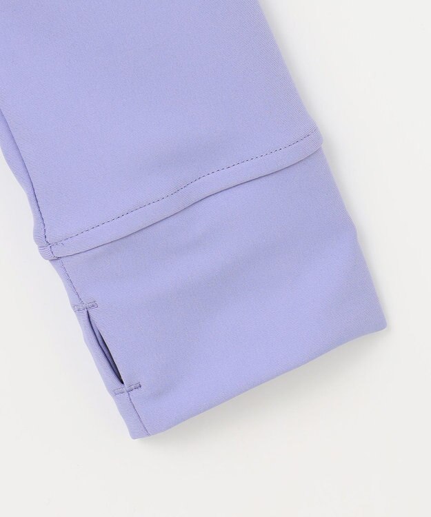 組曲 KIDS 【XS-Lサイズ】フリル ラッシュガード ラベンダー系