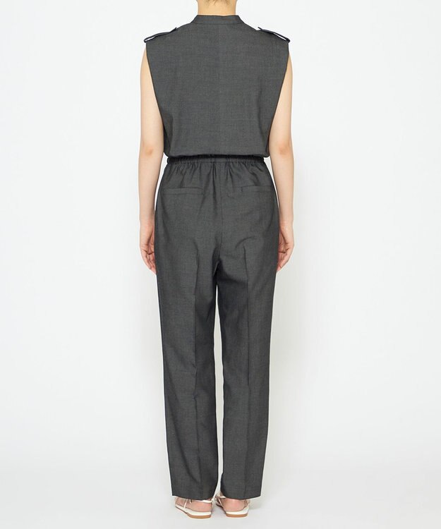 uncrave 【手洗い可】シャンブレー オールインワン（uncrave WHITE） インディゴ