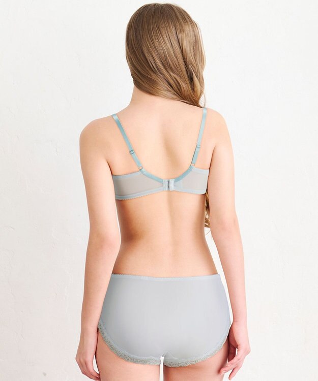 WACOAL 【重力ケアブラ】 ノンワイヤーブラ バストを重力から守る まる胸をキープ ラクなつけごこち Gカップまで対応 大きいサイズ レディース BXB194 /ワコール グレー