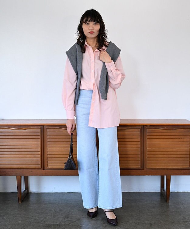 woadblue ＜坪田あさみさんコラボ＞SALUU　サルー /デニムパンツ アイスブルー ICEBLUE