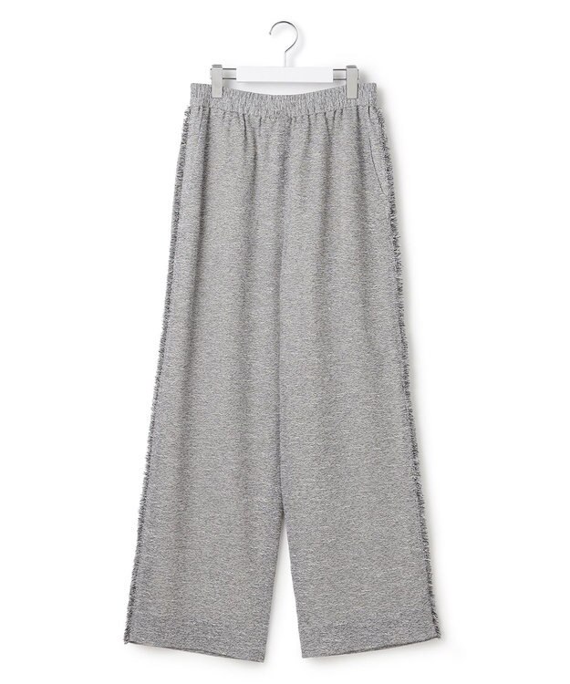 ICB L 【先行予約】サマーレノクロス ワイドパンツ オフホワイト×ブラック