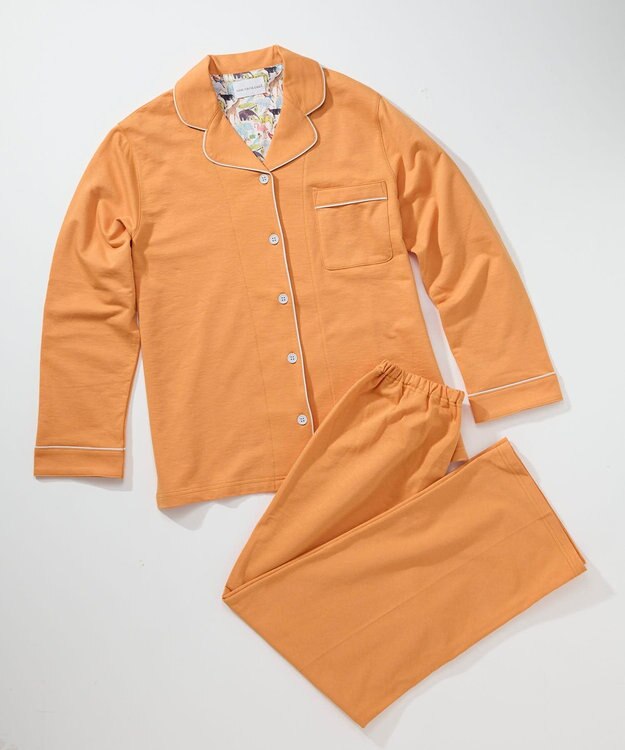 une nana cool 【綿100％】やわらかバズインレーパジャマ MADE WITH LIBERTY FABRIC OR