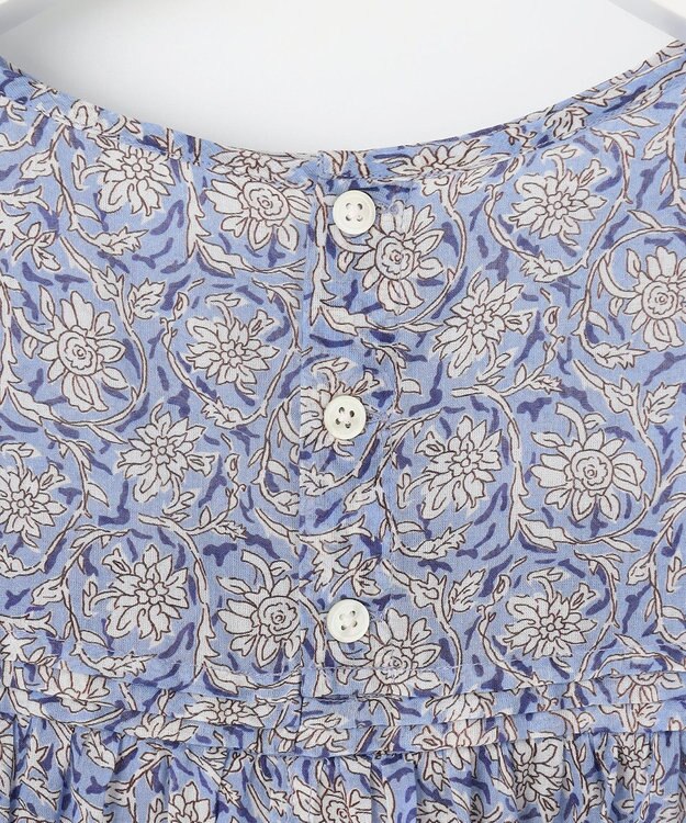 23区 【Indian Factory】コットンボイル ブラウス サックスブルー系5