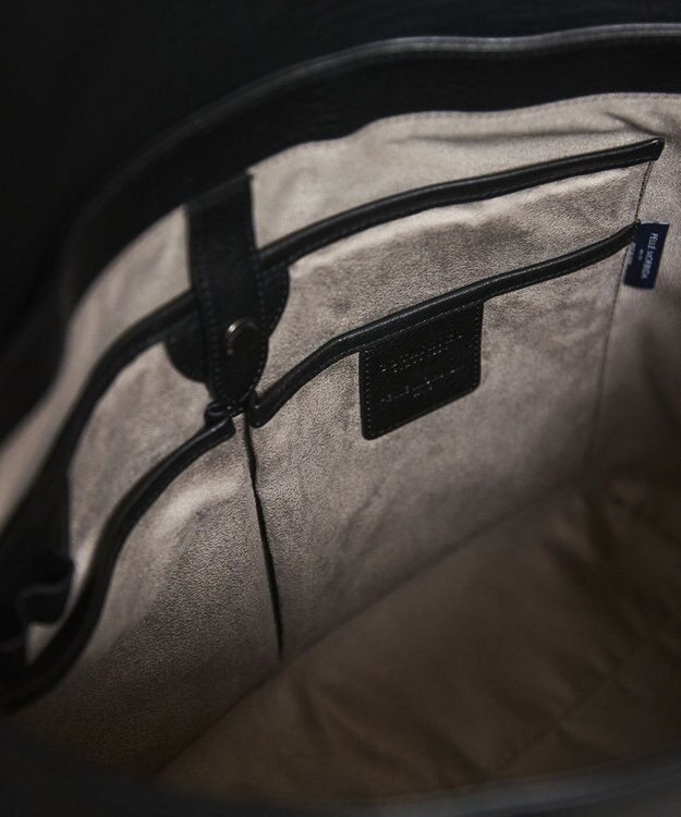 GOTAIRIKU 別注/日本製【PELLE MORBIDA×GOTAIRIKU】レザー フラップトートバッグ ブラック系