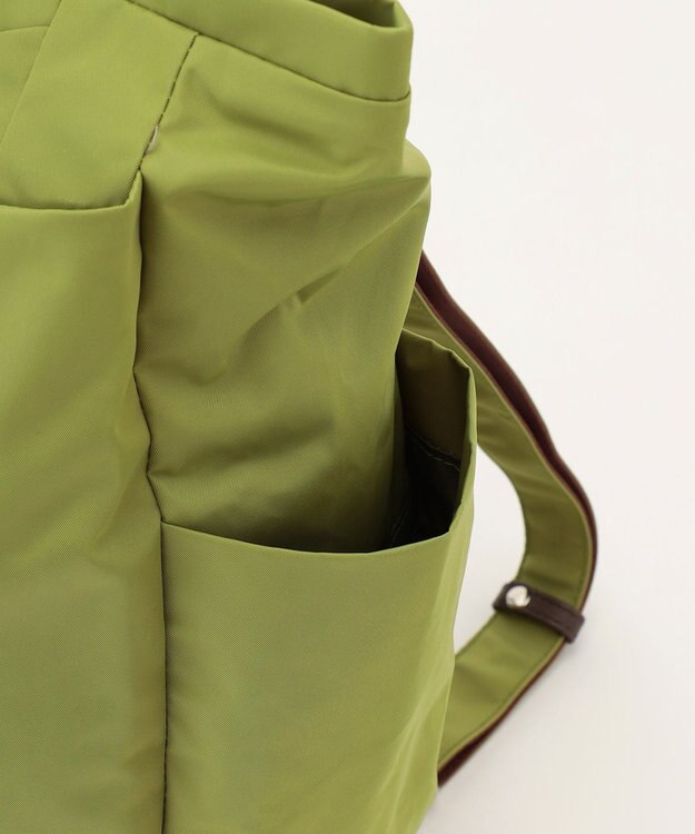 LA BAGAGERIE 【MONICA】ラウンドリュックサック グリーン