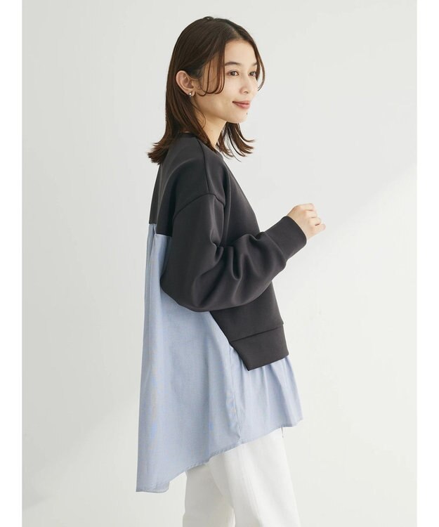 Green Parks ダンボールドッキングプルオーバー Navy