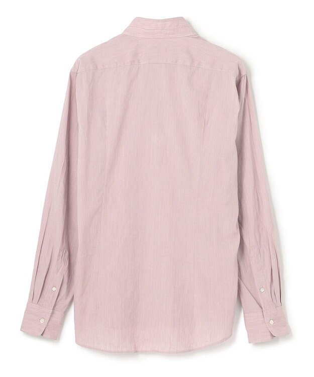 JOSEPH HOMME リネンストレッチブロード ウィングカラーシャツ ローズ系