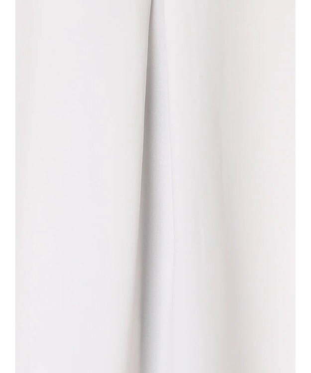 Te chichi フロントレース5分袖ブラウス Ｓグレー