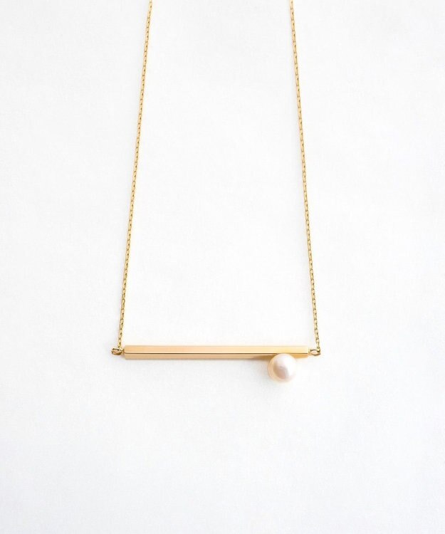 susui 【illume】sen pearl ネックレス 01 ゴールド
