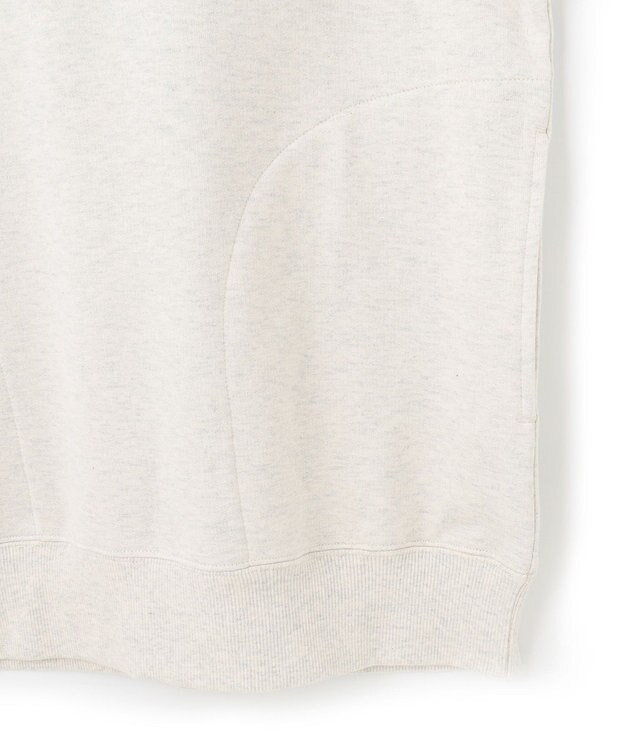 J.PRESS MEN インレージャージ クレスト刺繍パーカー ライトグレー系