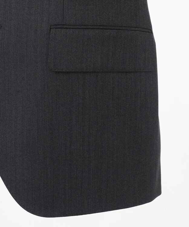 J.PRESS MEN 【WEB・一部店舗限定】シャドーヘリンボーンストライプ スーツ グレー系1