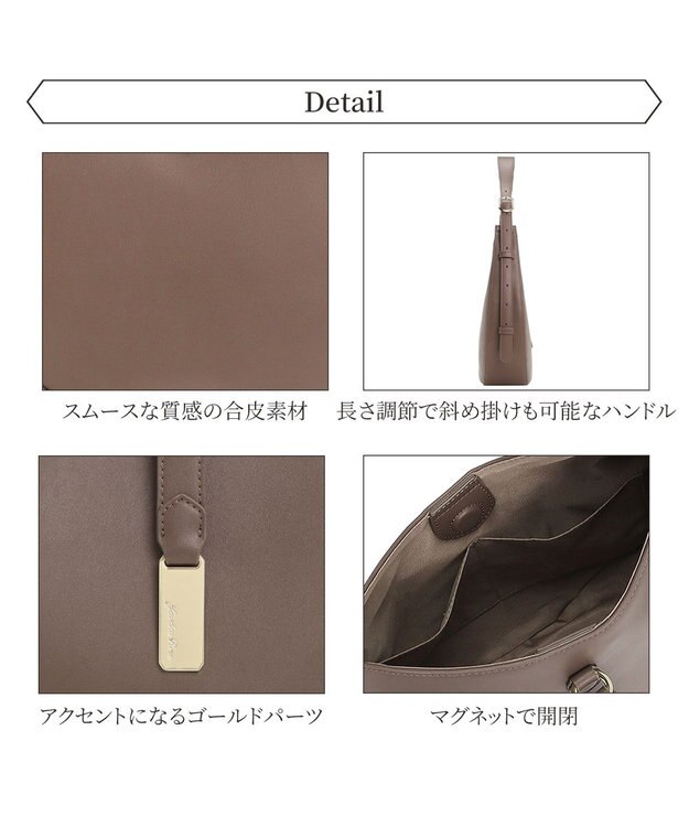 ACE BAGS & LUGGAGE Jewelna Rose セレーナ・ワンショルダーバッグ 16149 ジュエルナローズ チャコールグレー