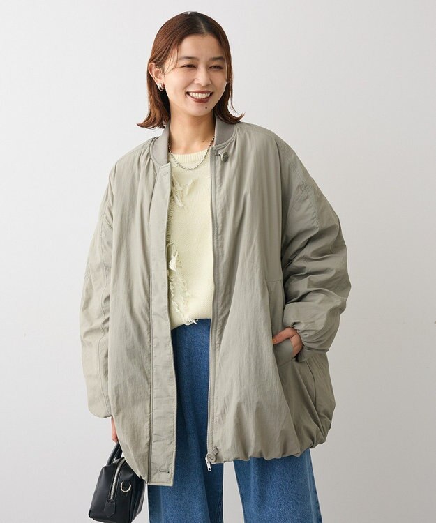 Green Parks ミディ丈ディフォームＭＡ－１ Khaki