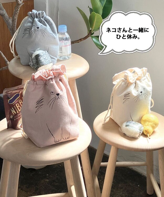 ROOTOTE 6424【簡易保冷】RT.サーモキーパー.ネコキン-A 03：ピンク