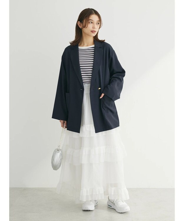 Green Parks コンパクトボーダープルオーバー Gray