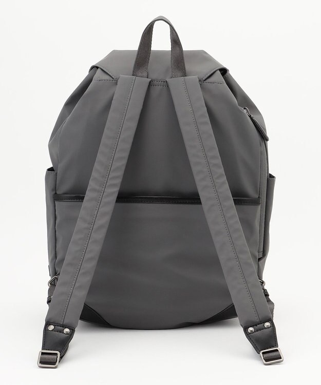 Y'SACCS ミリタリーフラップリュックサック ダークグレー