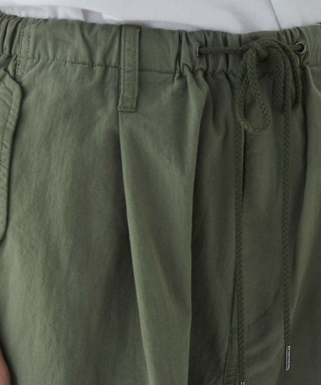 WEGO サイドスリットパラシュートパンツ カーキ