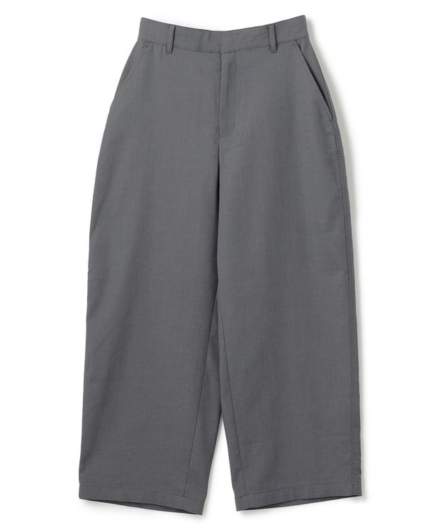 UNFILO カーブワイドパンツ チャコール