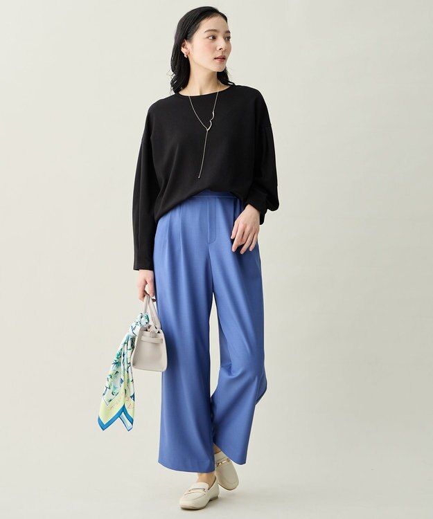 ANY タックスリーブプルオーバー ブラック