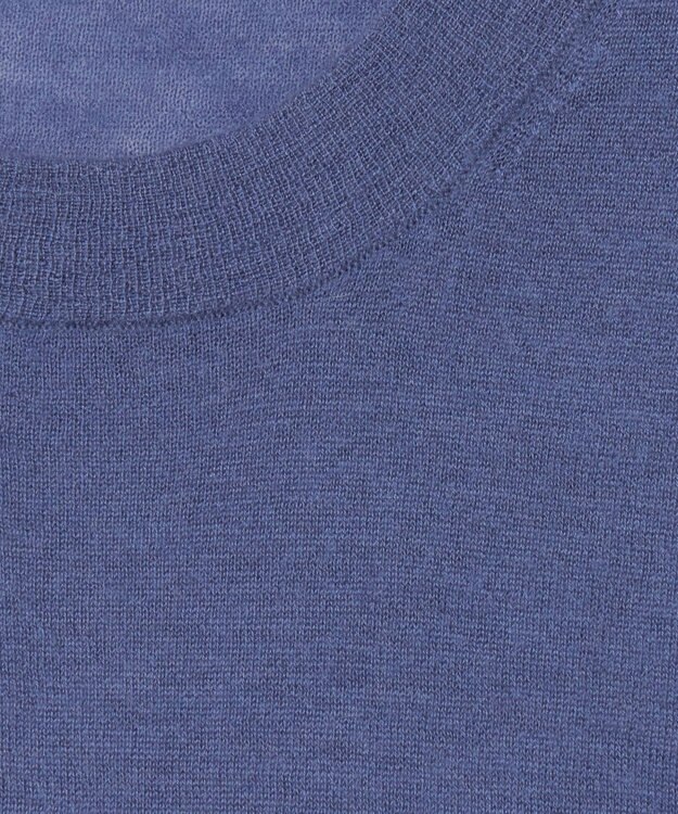 JOSEPH 【洗える】キャッシュエアー　ラウンドネックニット Harbour