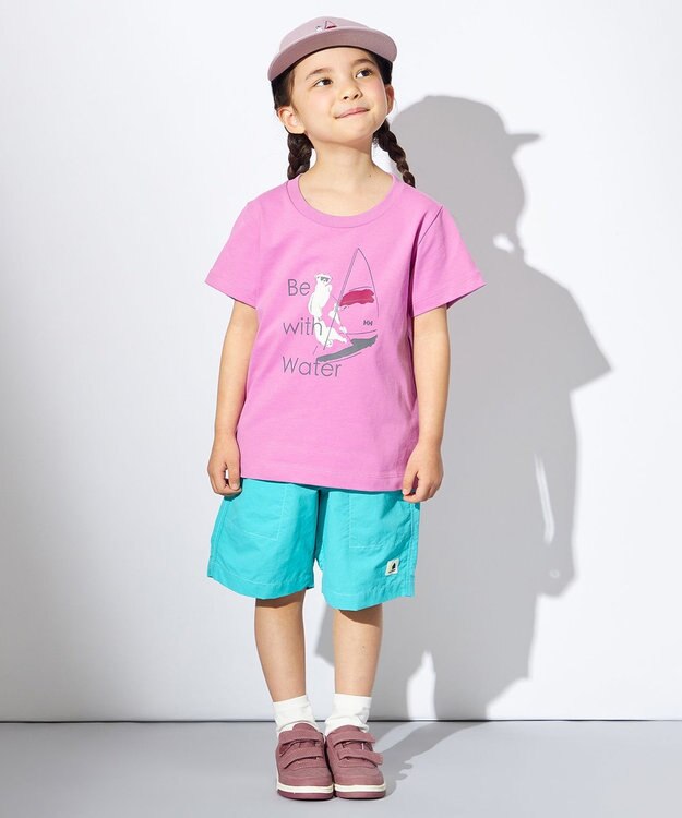 HELLY HANSEN 【キッズ】ショートスリーブ アニマル ティー バンドルピンク