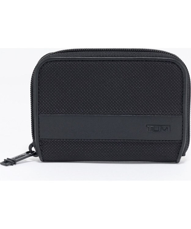 TUMI ALPHA ジップ・アラウンド・カード・ケース ブラック