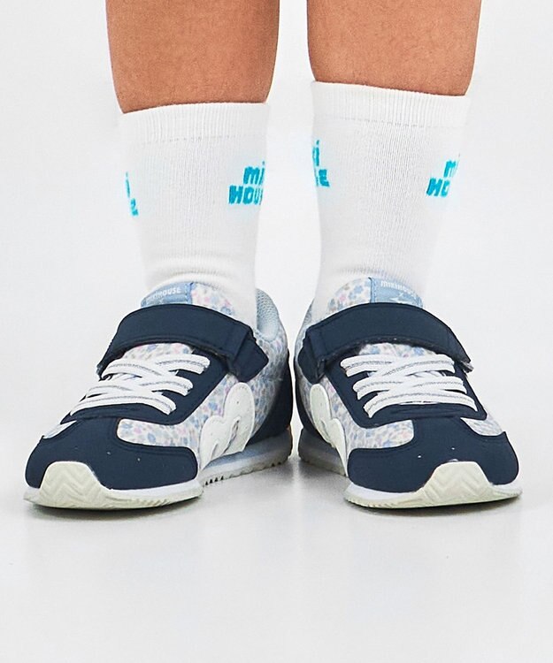 MIKI HOUSE HOT BISCUITS 【WEB限定】【16-21cm】ミズノコラボ キッズシューズ【WebLimited】 サックス