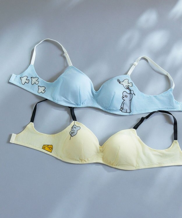 une nana cool MADE WITH ねずみのANDY 364シンプル【特別な日以外の364日つけたくなるブラ】 YE