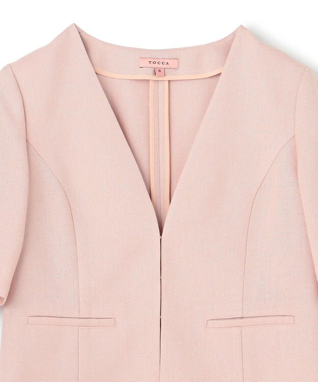 TOCCA BECOMING LADY ジャケット ピンク系
