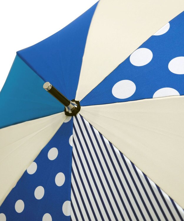 +RING UNISEX プラスリング 長傘 60cm BLU-DOT T1214 青